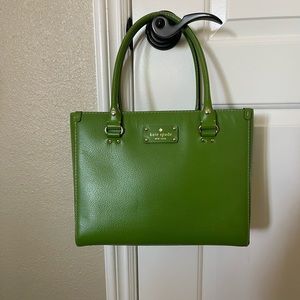 kate spade green handbag